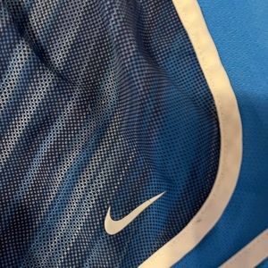 Blue Nike shorts